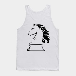 Knight chess piece Tank Top